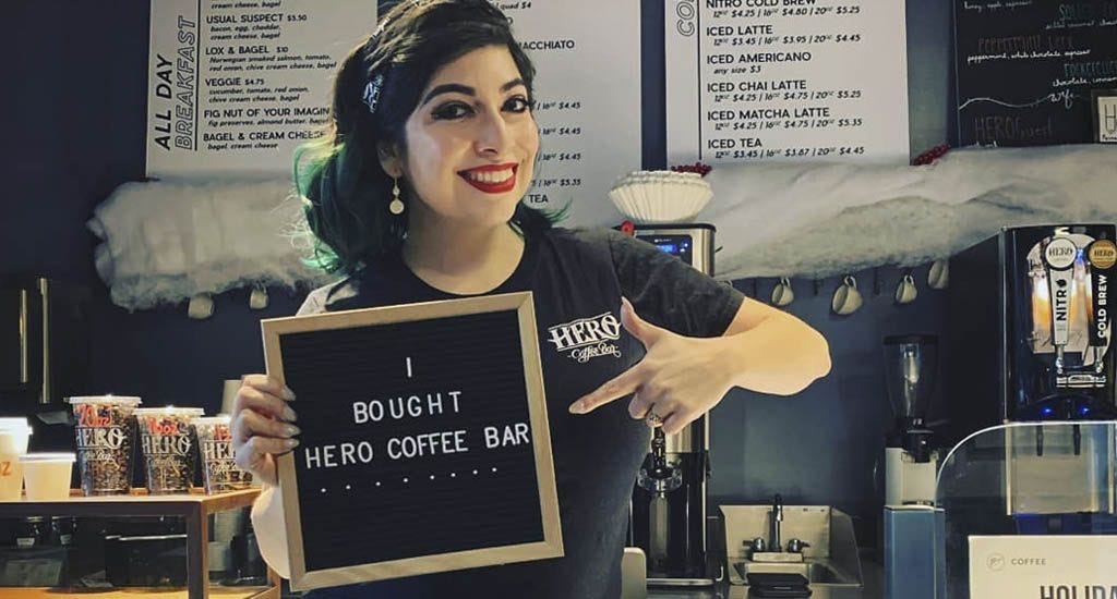 Michelle Martinez, owner of Hero Coffee Bar Chicago