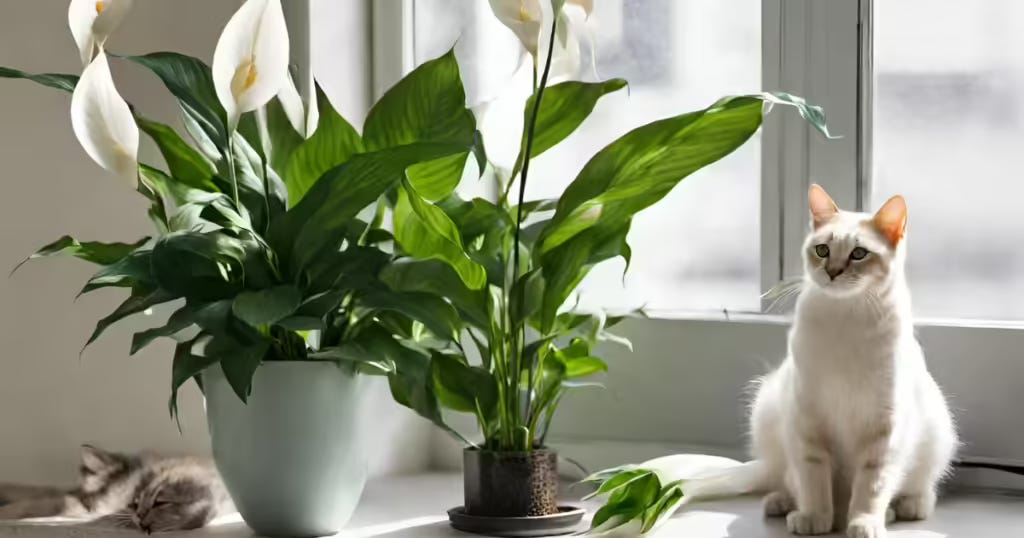 How To Keep Cats Away From Peace Lily