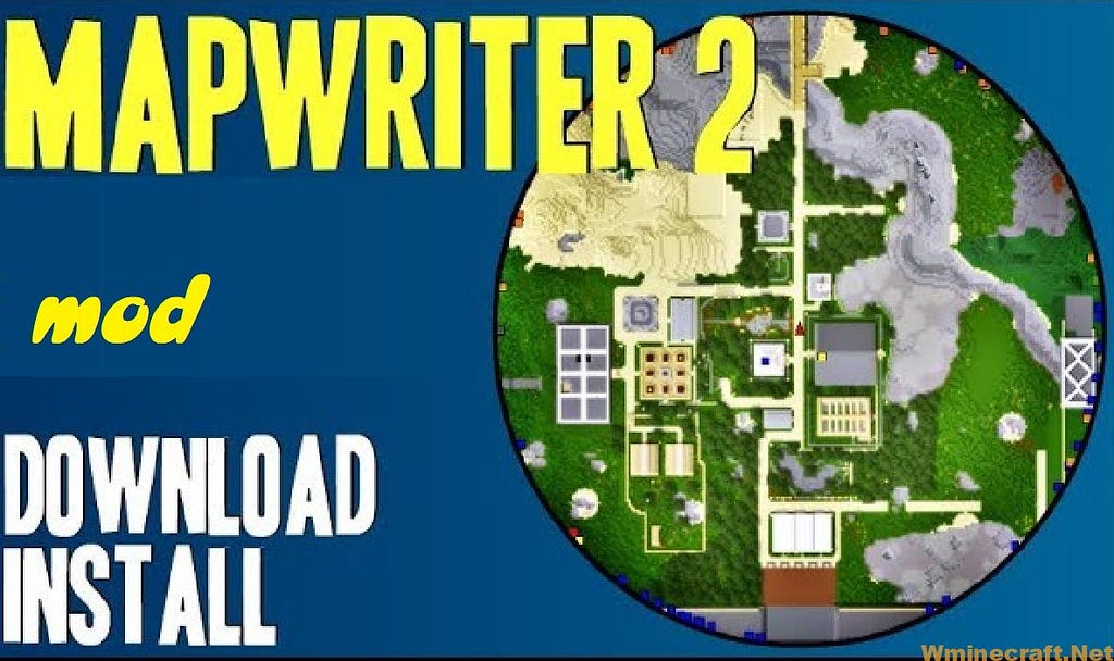 Mapwriter 2 Mod for Minecraft