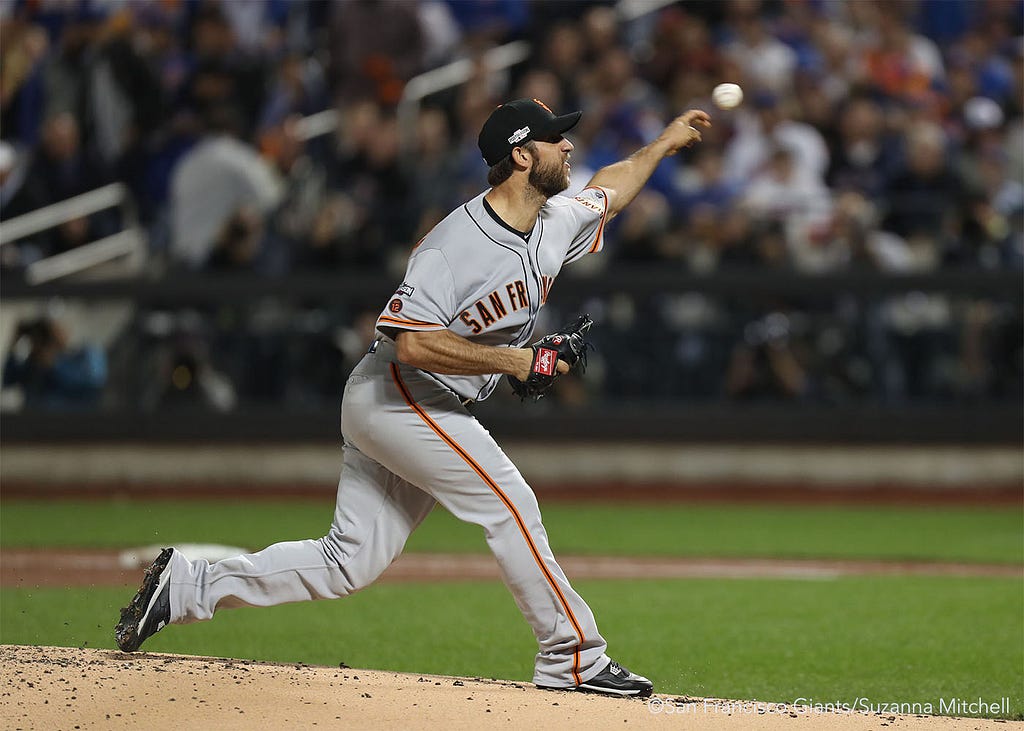 Madison Bumgarner pitched a complete game shutout.