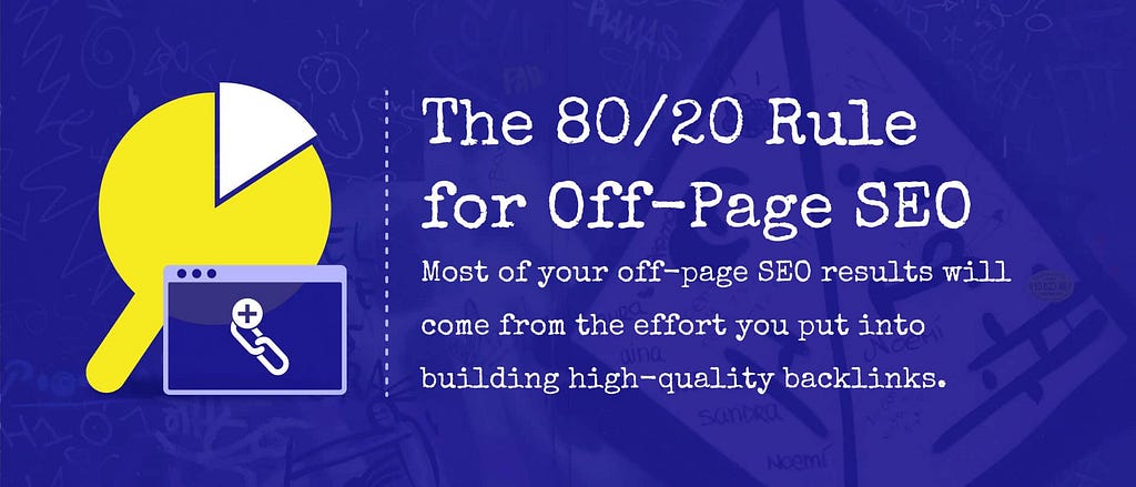 Building high-quality backlinks to your content will lead to most of your off-page SEO results.