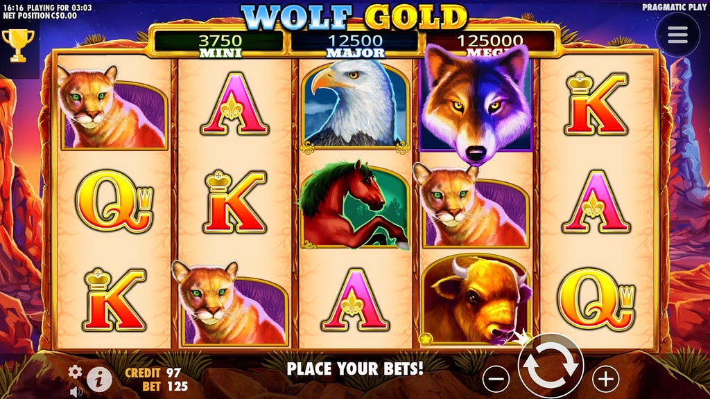 Wolf Gold Slot Screenshot — Pragmatic Play