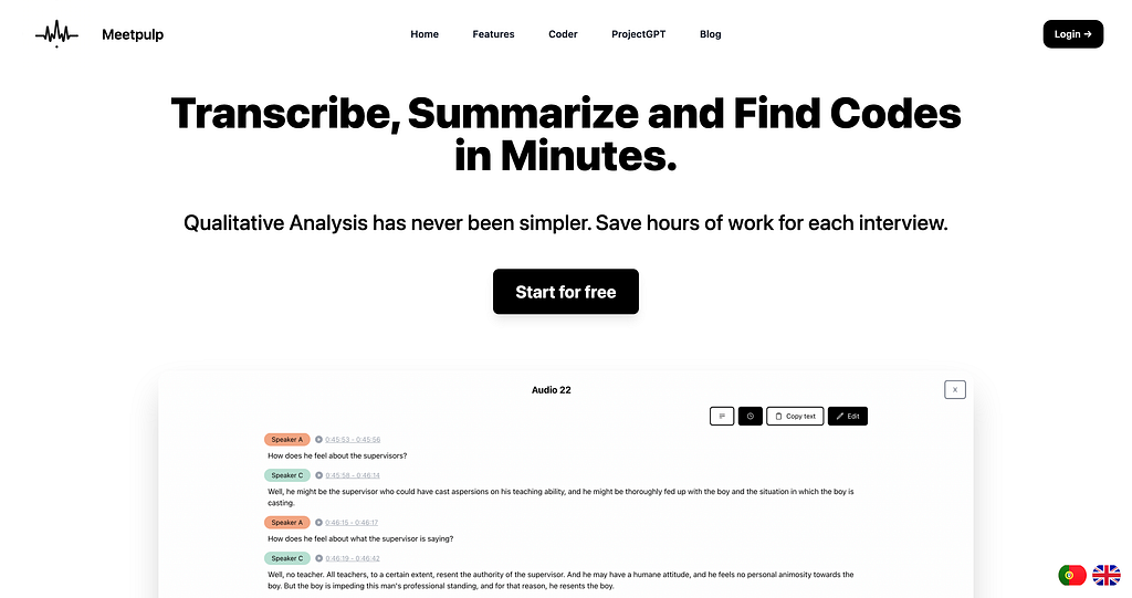 MeetPulp | Harness the Power of AI in Every Meeting. - Ai Tools for Meeting summaries