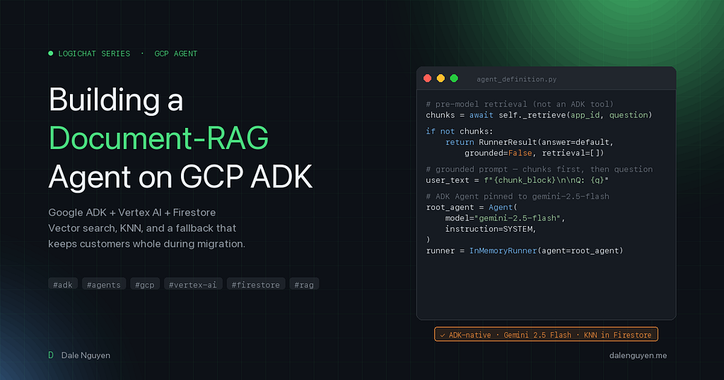 Building a Document-RAG Agent on GCP’s Agent Development Kit (ADK)