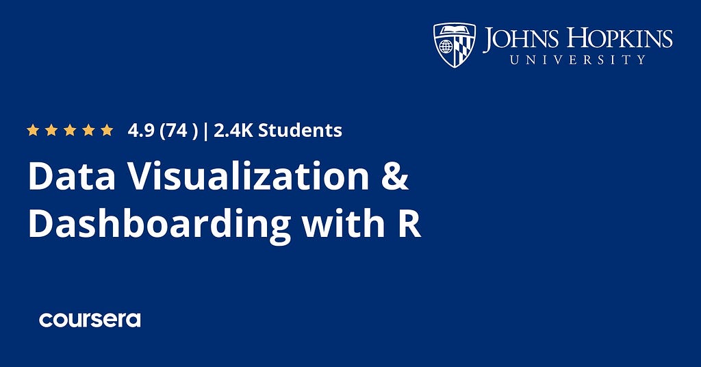 best Data Visualization Course by Johns Hopkins on Coursera