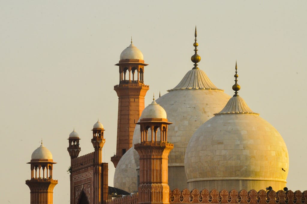 Dome of Badshahi Mosque