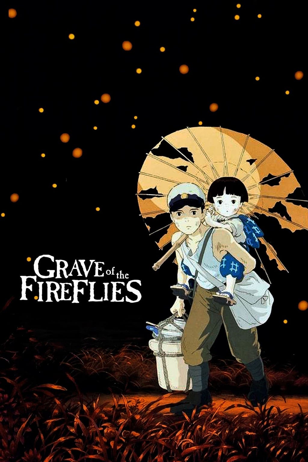 Grave of the Fireflies (1988) | Poster
