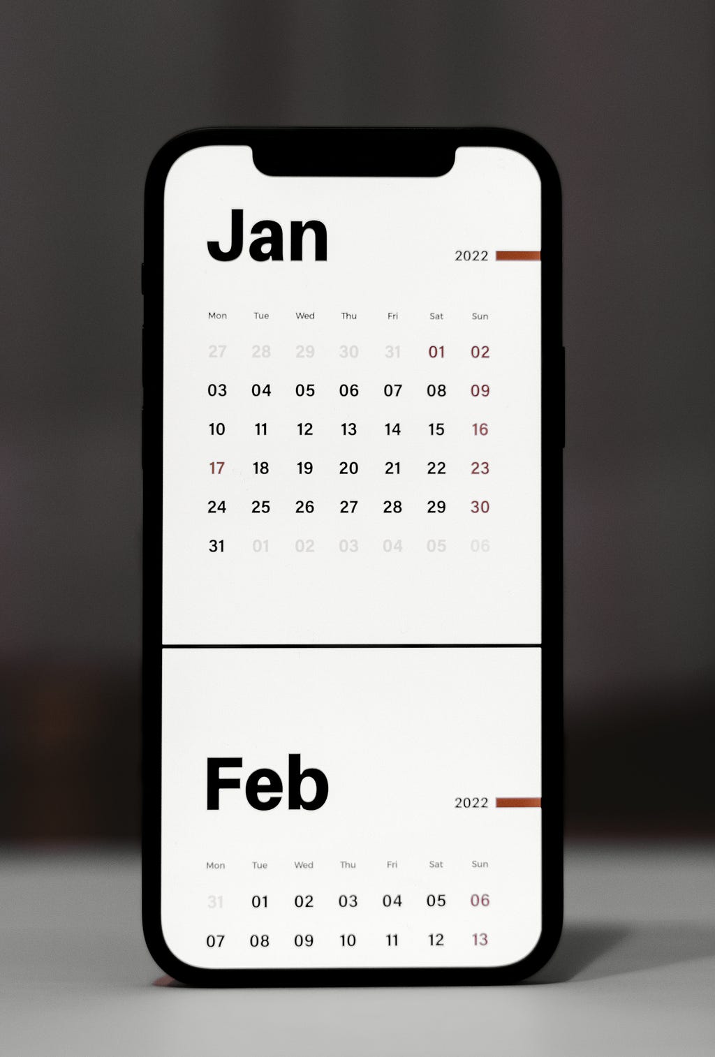 mobile calendar booking