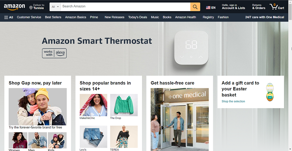 Top 10 eCommerce Companies in the US — Amazon