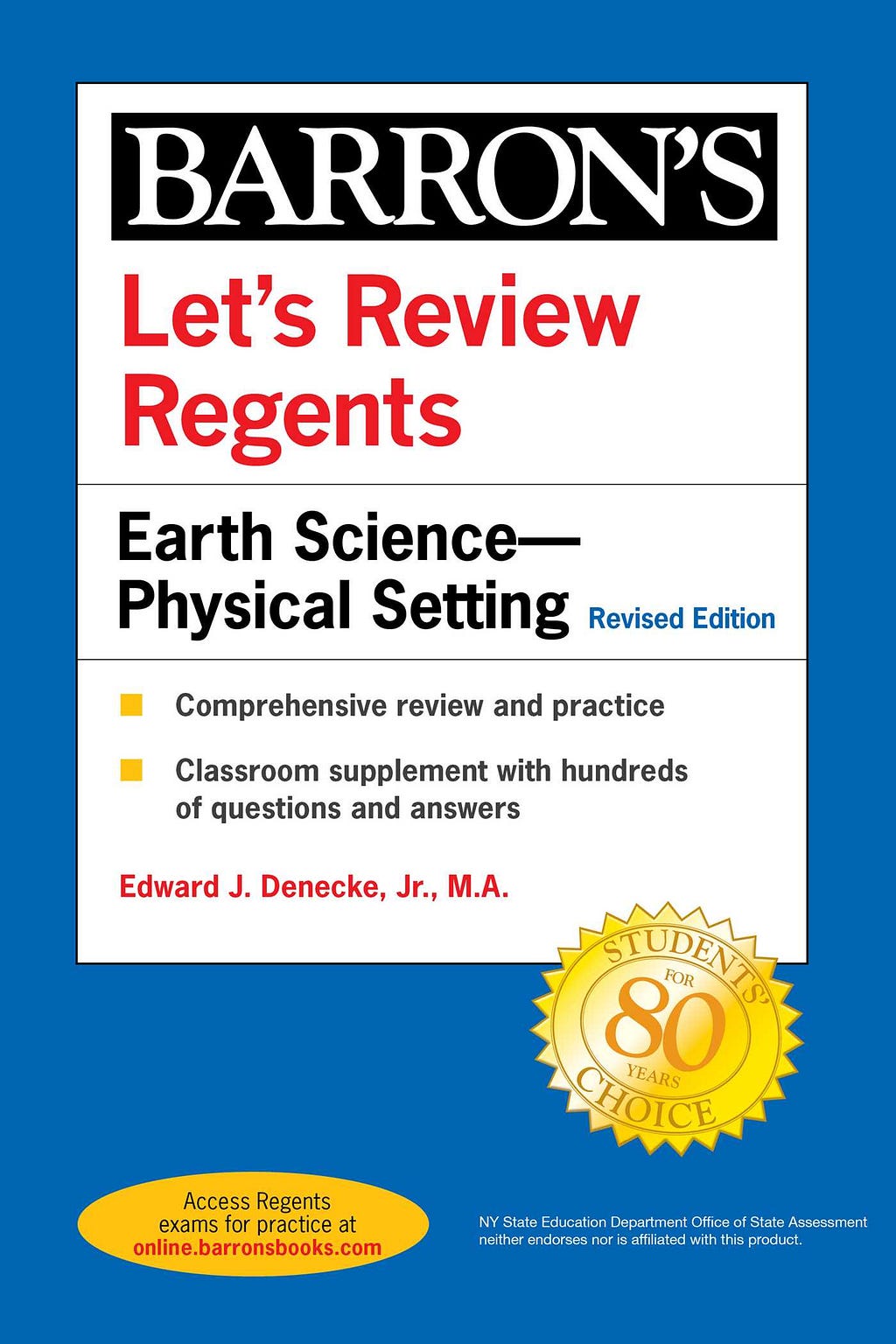 Let's Review Regents: Earth Science--Physical Setting Revised Edition (Barron's Regents NY) PDF