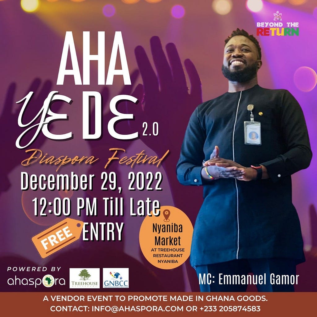 Emmanuel Agbeko Gamor, MTN, Digital, CMO, CDO, CEO, Ahaspora, Facebook, Meta, Google, Accra, December, Ghana