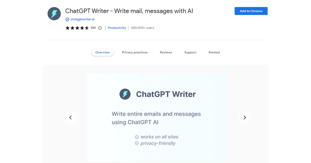 chatgpt-for-writer