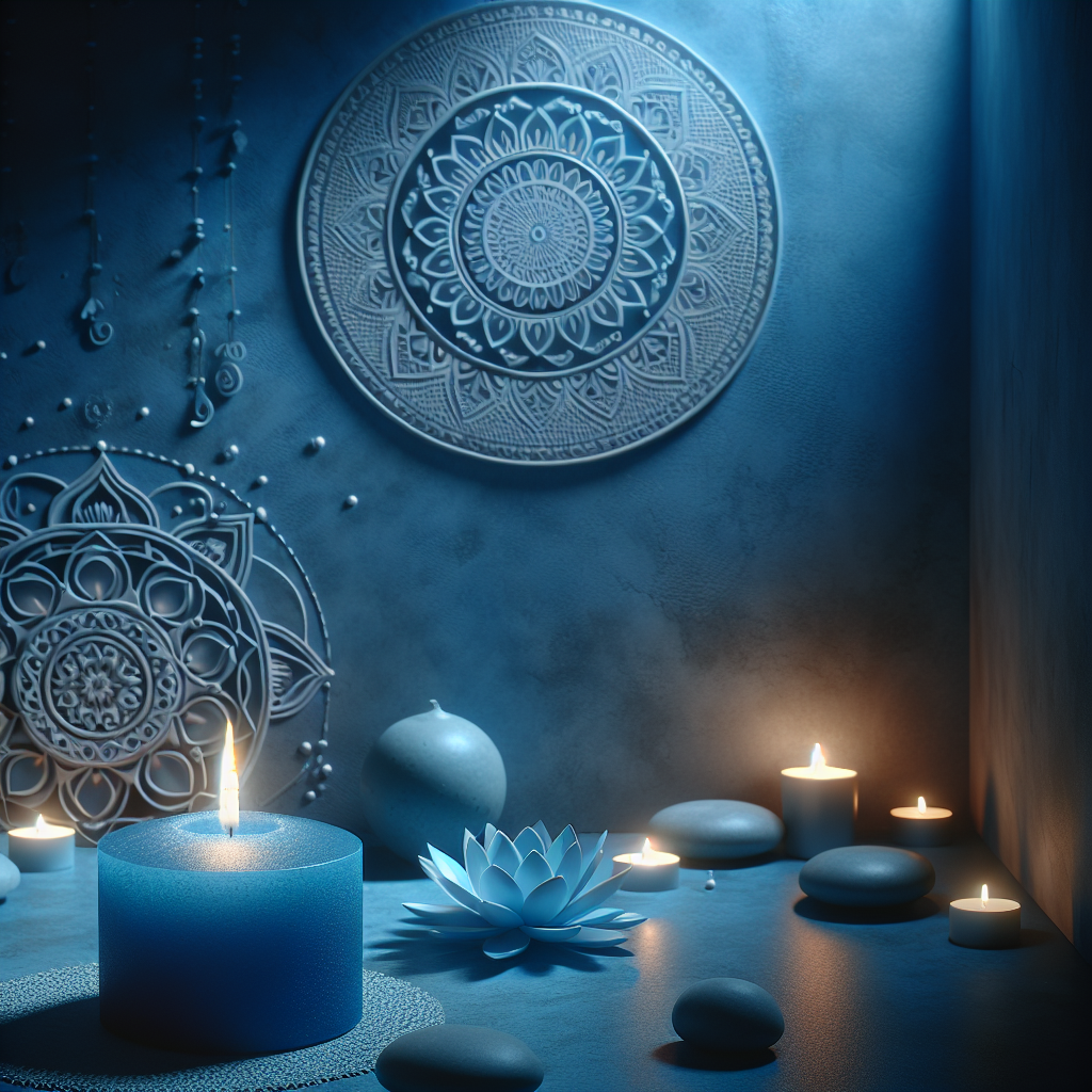 blue candle meditation