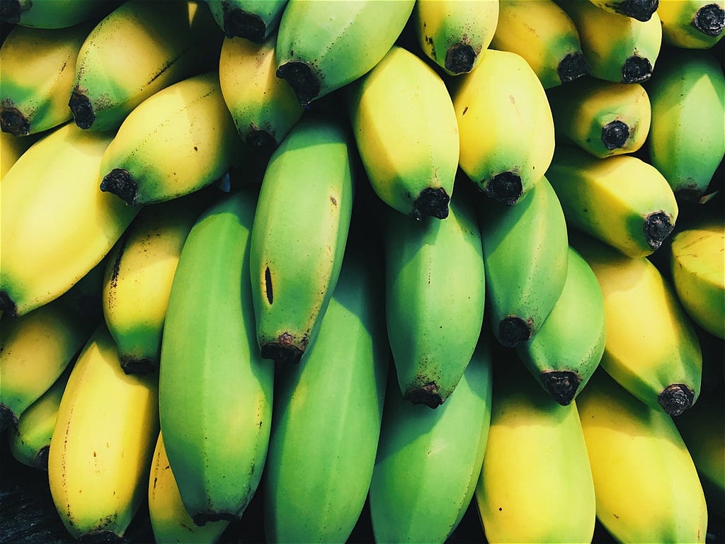 Bananas shot in White Oaks Mall London Ontario