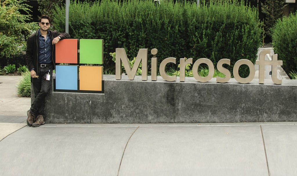 Half decade at Microsoft and counting...