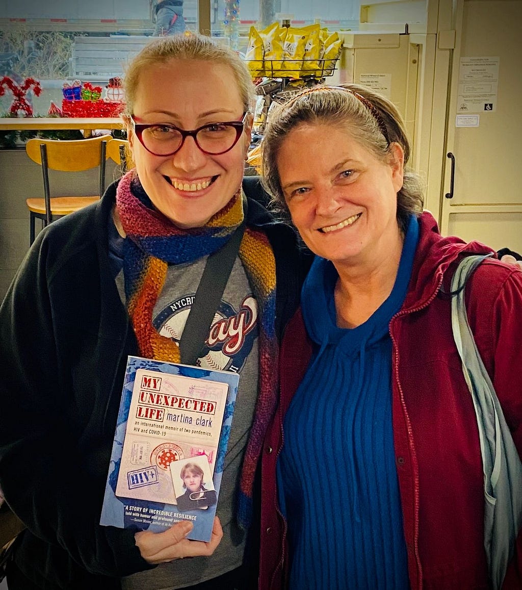Christine M. Farrell — audiobook editor and engineer with Martina Clark, author of My Unexpected Life.