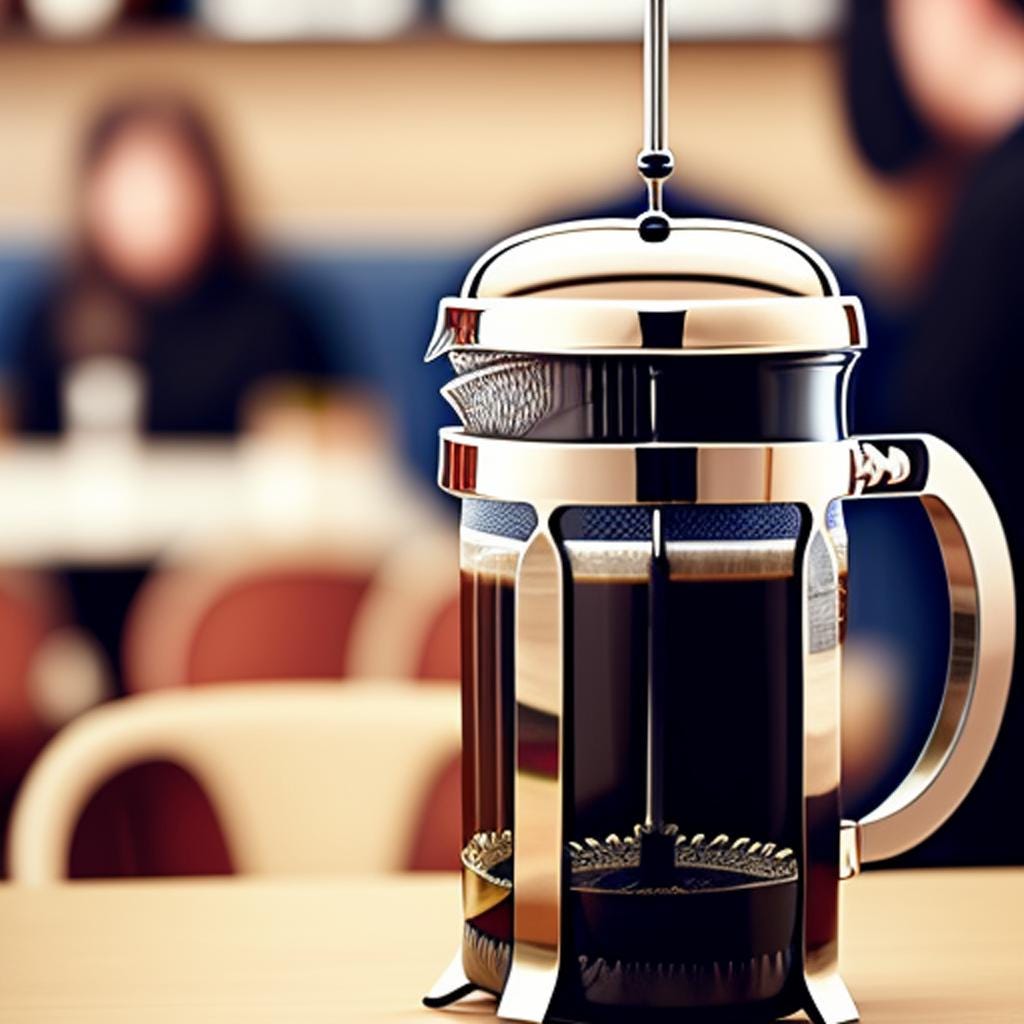 An image of French press for the blog The Art of Brewing: A Guide to Different Coffee Brewing Methods