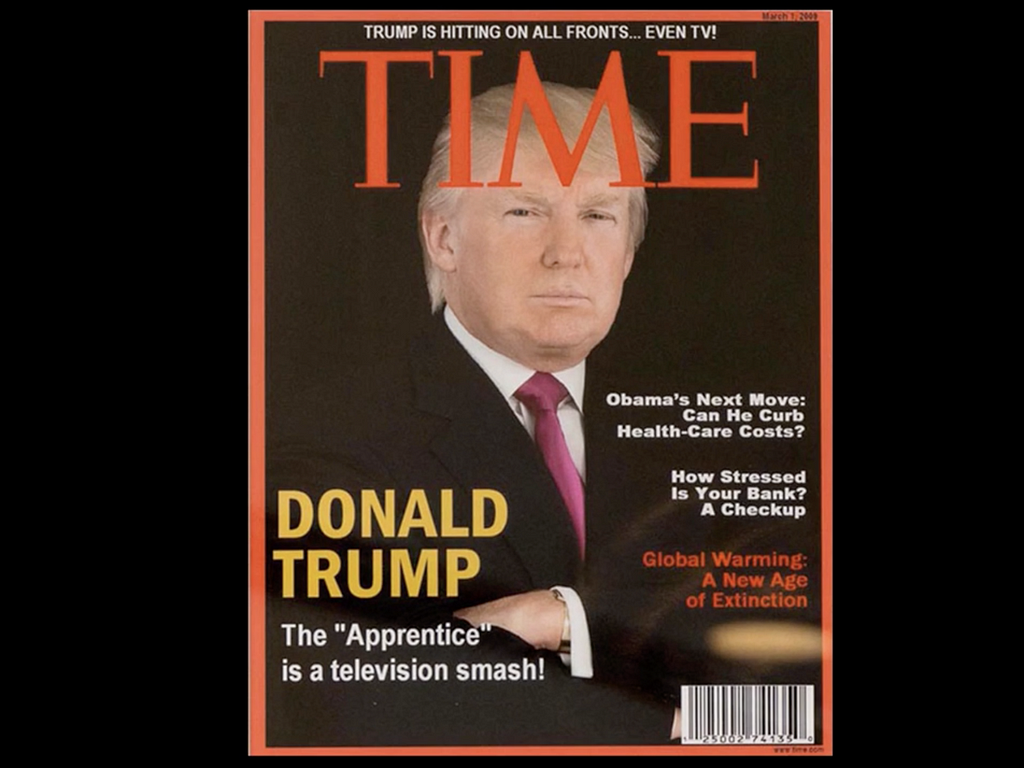 Image result for donald trump fake times magazine cover'