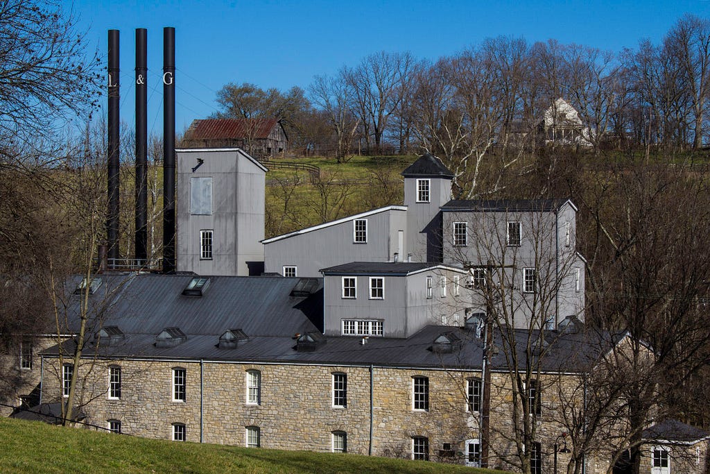 Brown-Forman's Woodford Reserve Distillery in Versailles, Kentucky. File photo ©2018, Mark Gillespie/CaskStrength Media.