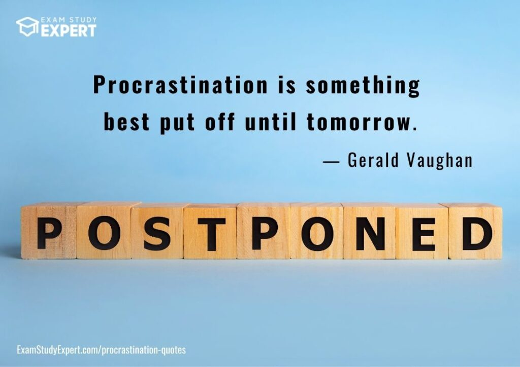 what is procrastinationo