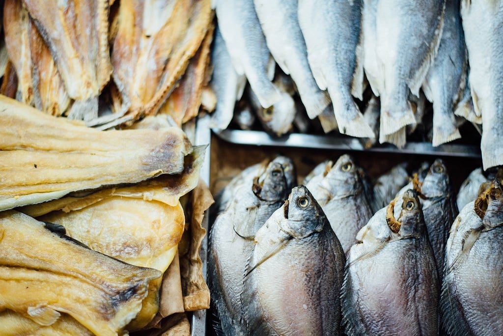 An image of dry fish