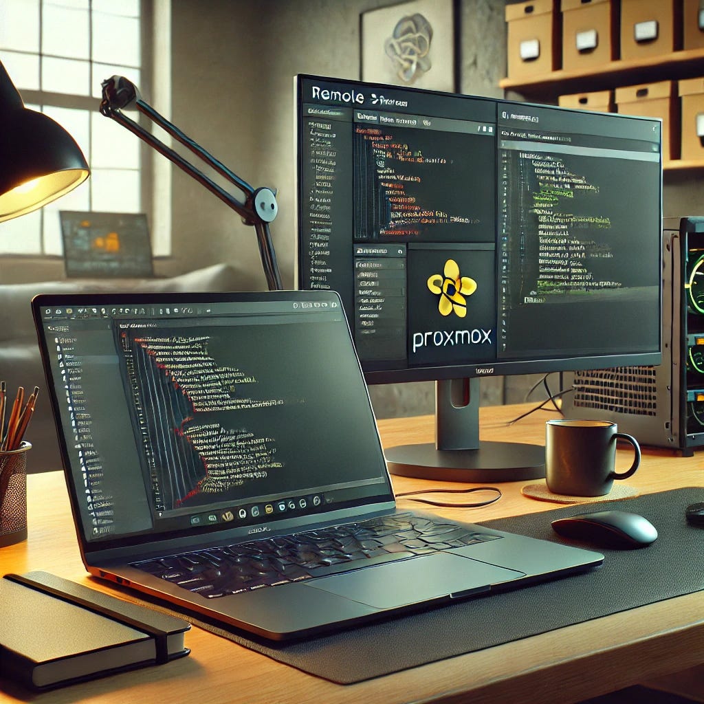 Setting up a remote development environment with VSCode and Proxmox/Ubuntu