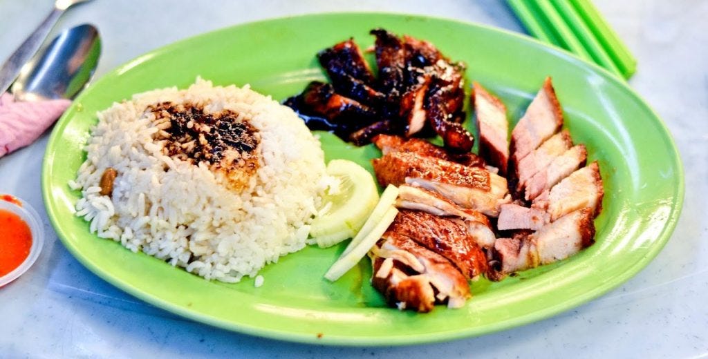 Crispy Duck with Rice