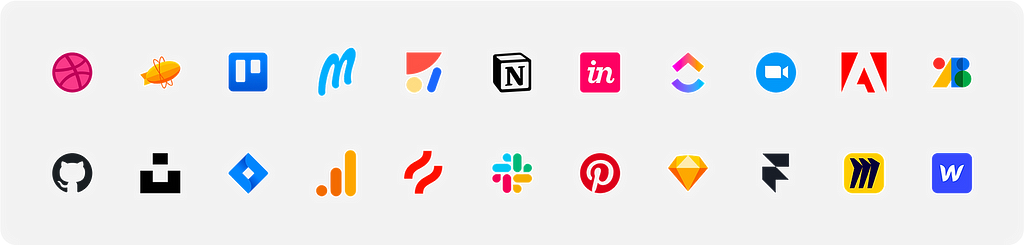 Logos for latest tools and technologies