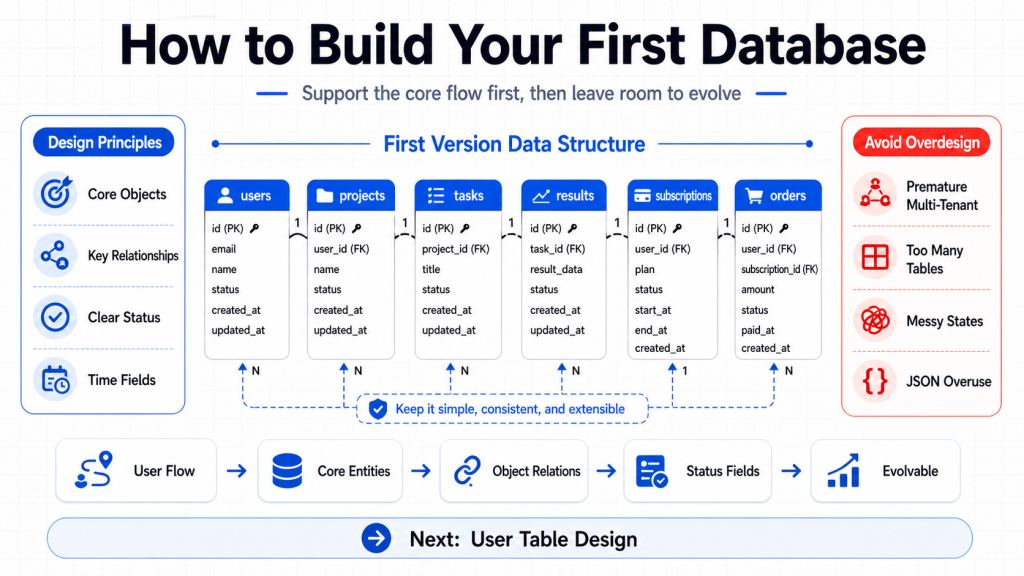 How to Build Your First Database