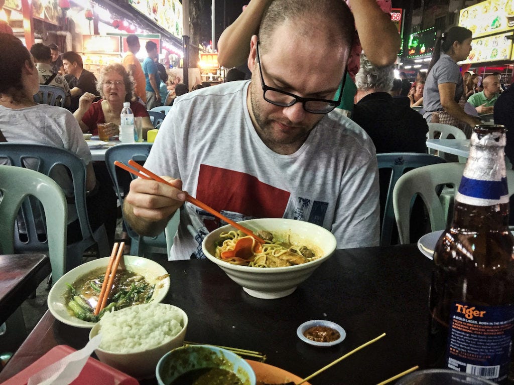 Paweł Zawadzki i Street Food Bangkok