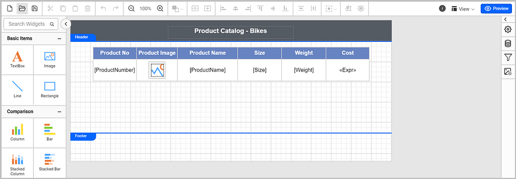 Product Catalog Design