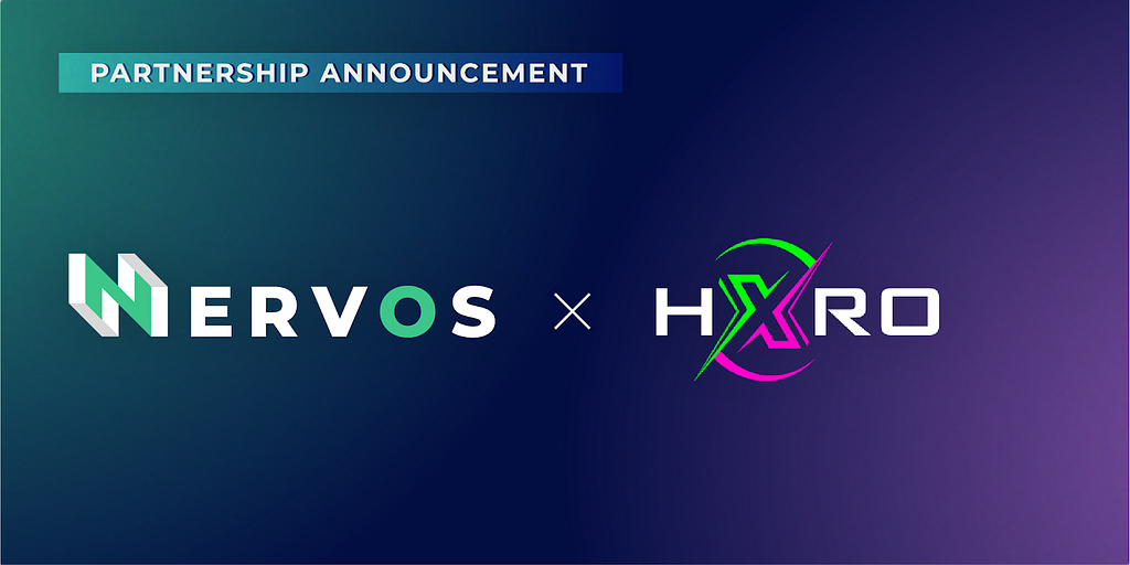 Nervos and Hxro logos