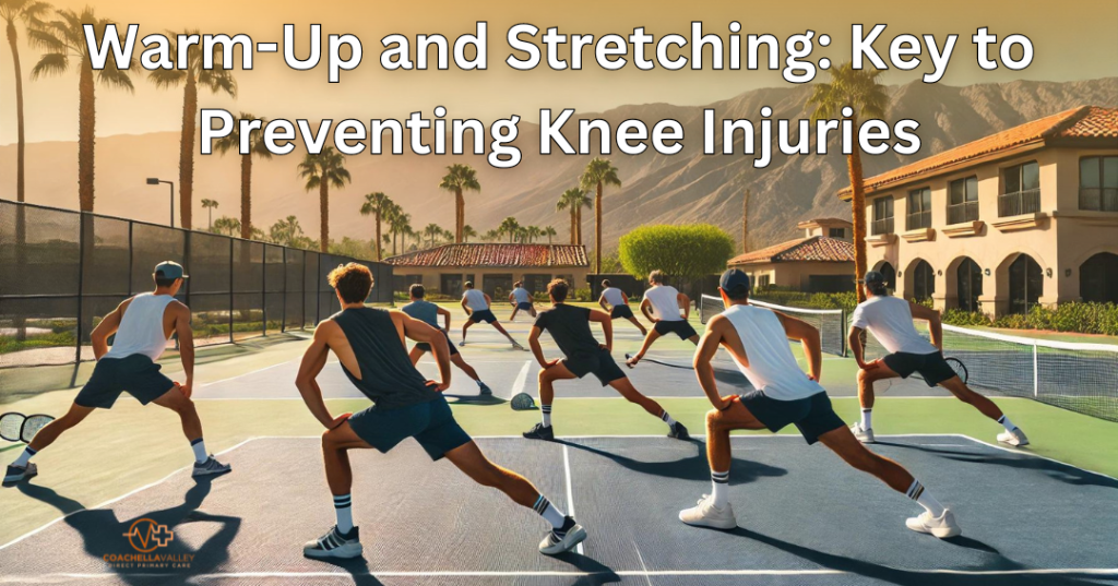 Warm-up and stretching: Key to preventing knee injuries