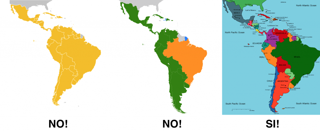 latin america map no no si 2