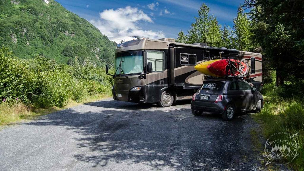 Boondocking in Portage Alaska