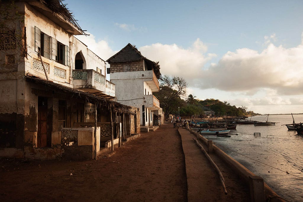 Swahel is the Arabic word for coast, and the root of “Swahili.” Because of its strategic location, Lamu’s Old Town is one of the earliest settlements on the Swahili Coast of East Africa. | © James Fisher 2017 All Rights Reserved.