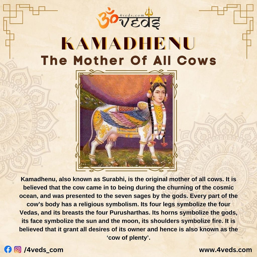 Kamadhenu : The Original Mother Of All Cows