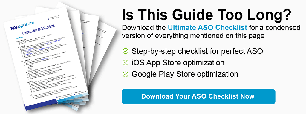 ASO Checklist Download