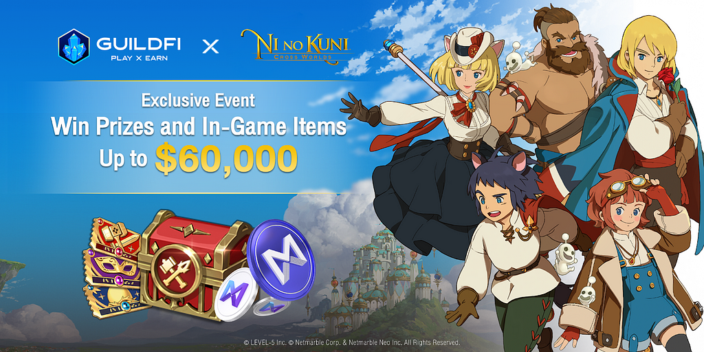 GuildFi partners with Ni no Kuni: Cross Worlds, a Leading Modern Role-Playing Game