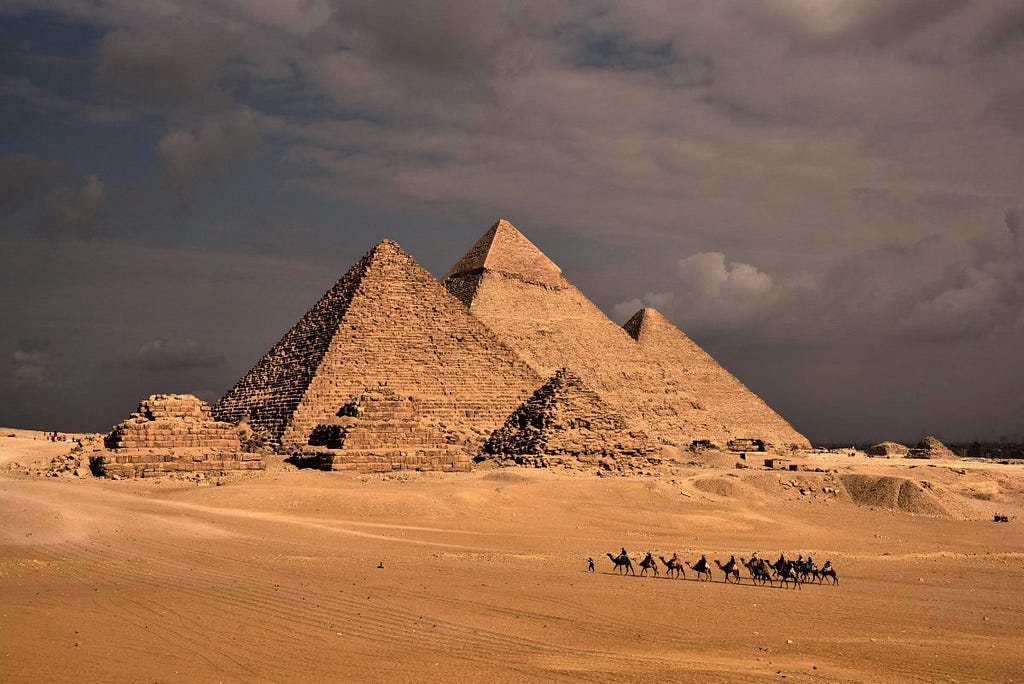 City Breaks Explorer — Top 10 Places in the World to Visit — Pyramids of Giza Cairo Egypt Africa