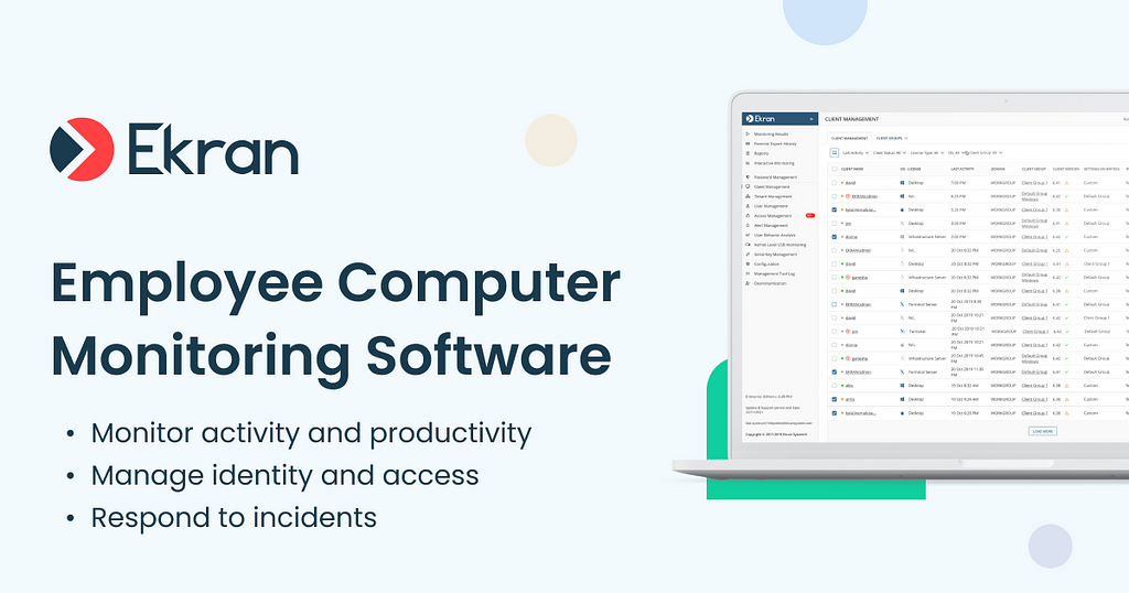 Employee Computer Activity Monitoring Software: Boost Productivity!