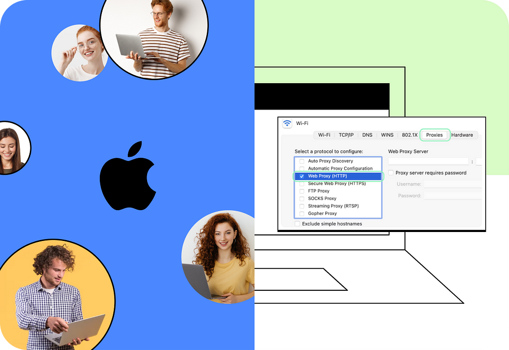 How to set up a proxy on MacOS