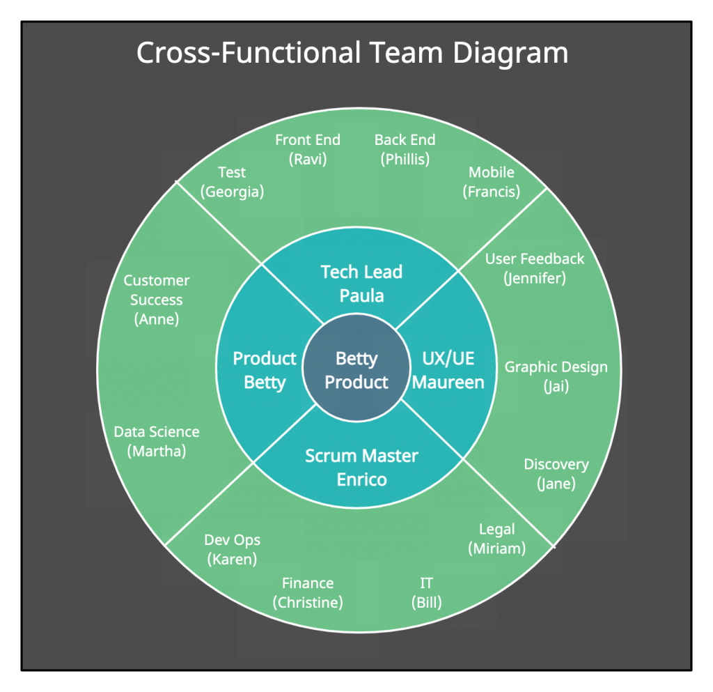 Cross Functional Team Diagram