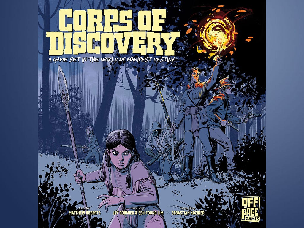 Kickstarter Tabletop Alert: Lewis and Clark ... and Monsters in 'Corps of Discovery'
