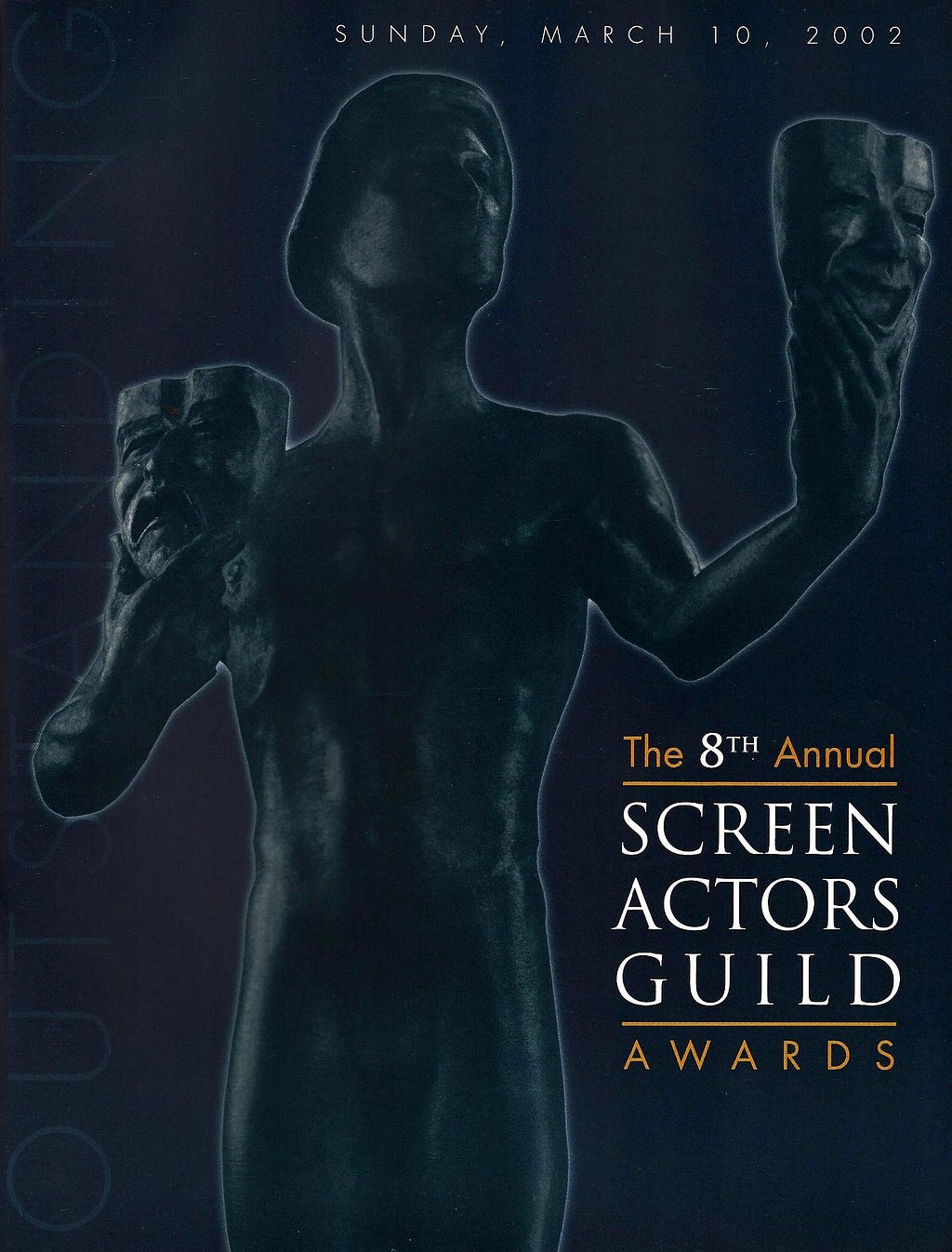 8th Annual Screen Actors Guild Awards (2002) | Poster