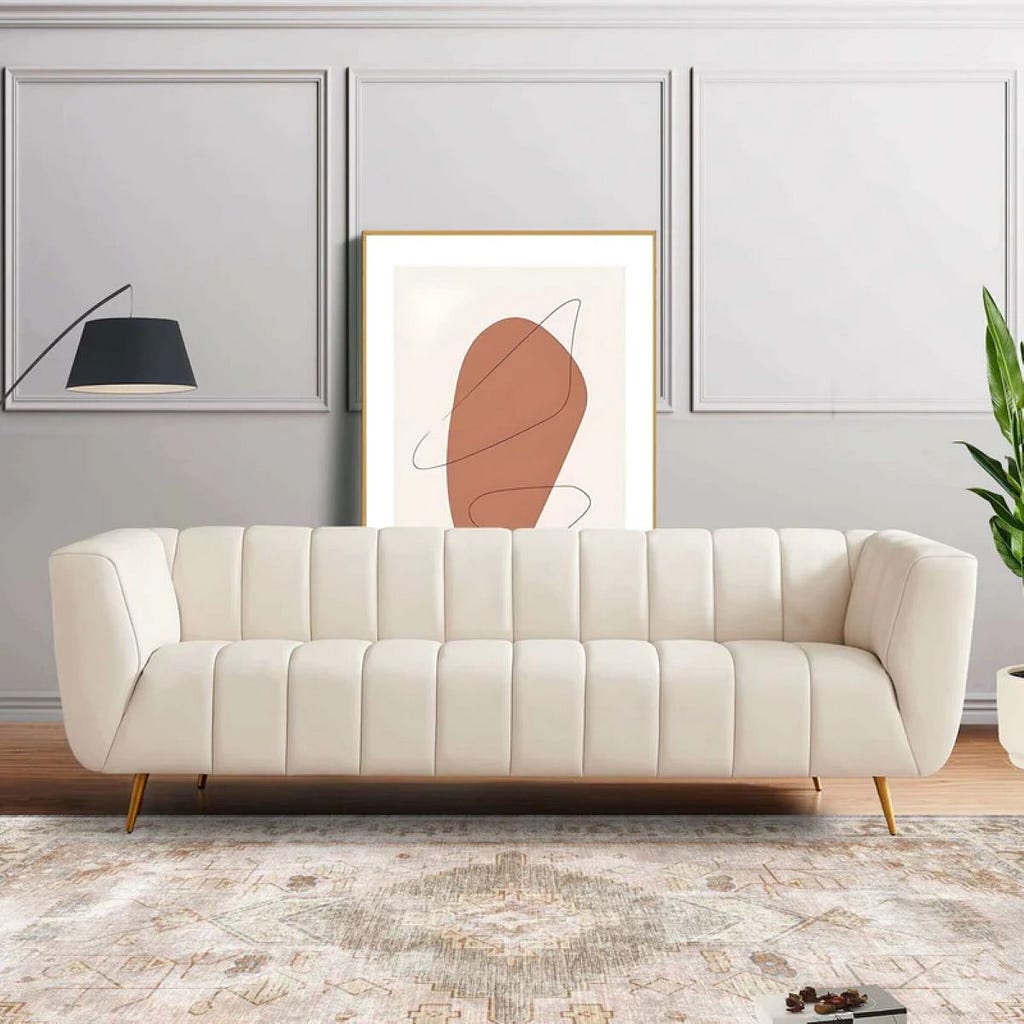 Clarck Leather Sofa from New York Modern