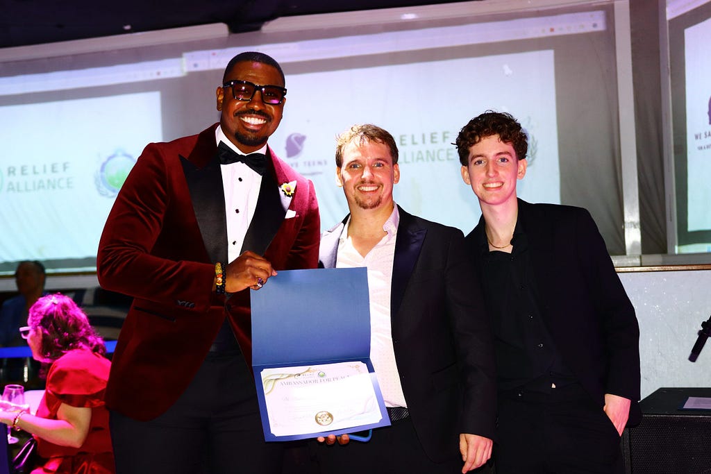 Relief Alliance Hosts Historic Inaugural Peace Gala Showcasing Leadership and Worldwide Service