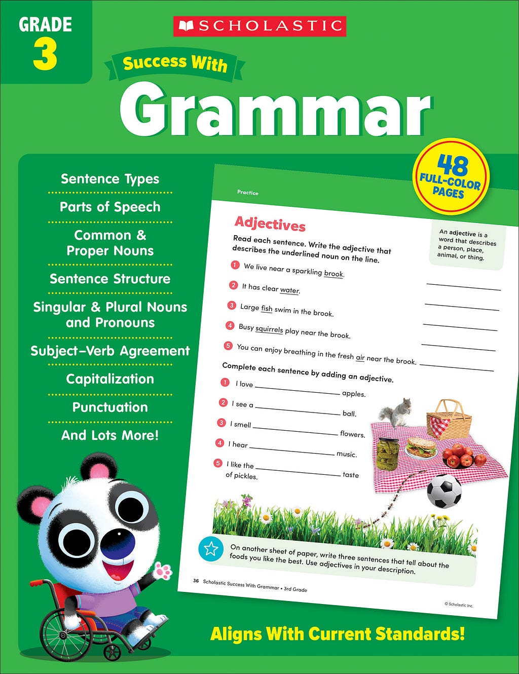 Scholastic Success with Grammar Grade 3 Workbook PDF