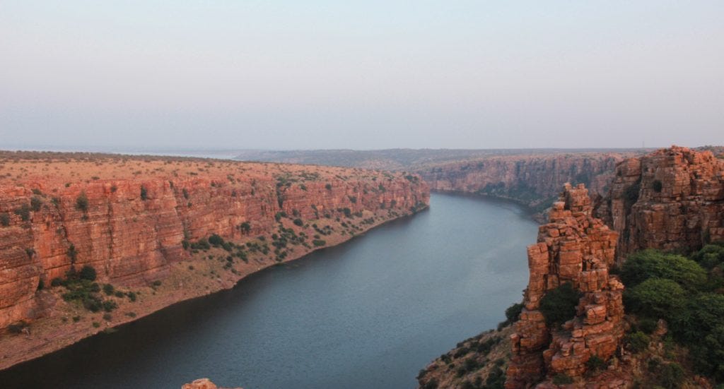 Gandikota gorge or canyon, Andhra Pradesh