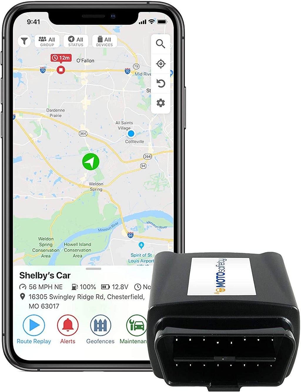 MOTOsafety OBD GPS Car Tracker